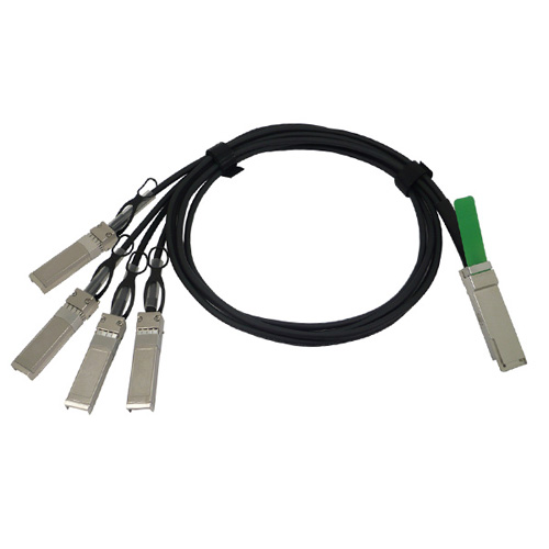 LODFIBER 5m Cisco QSFP-4SFP10G-CU5M Compatible 40G QSFP Passive Direct Attach Copper Breakout Cable 16ft to 4x10G SFP 
